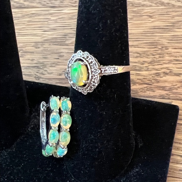 Opal and sliver Jewelry Set - Picture 7 of 7